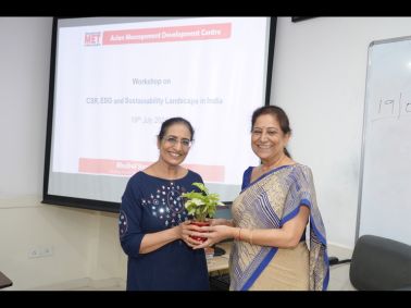 Workshop on CSR, ESG and Sustainability Landscape in India