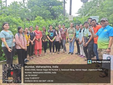 Tree Plantation Drive at Ismail Yusuf College