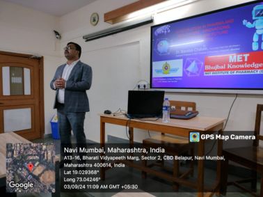 Guest Lecture by Dr. Bandoo Chatale