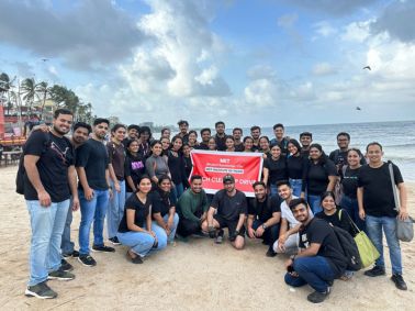 Beach Clean by MET PGDM