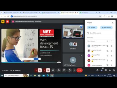 Faculty Training on ReactJS